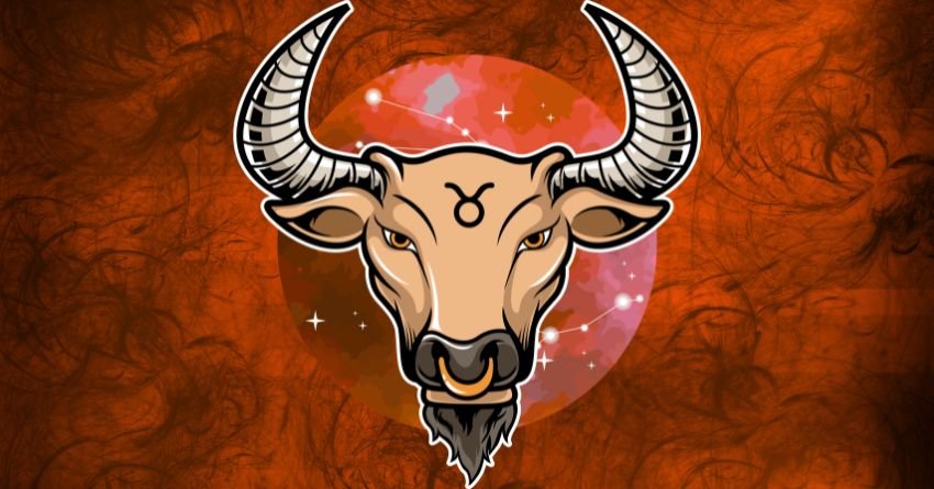 Taurus personality traits zodiac sign bull symbol with earth element