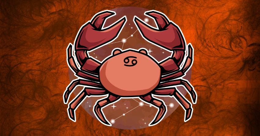 Cancer personality traits zodiac sign crab symbol with water element