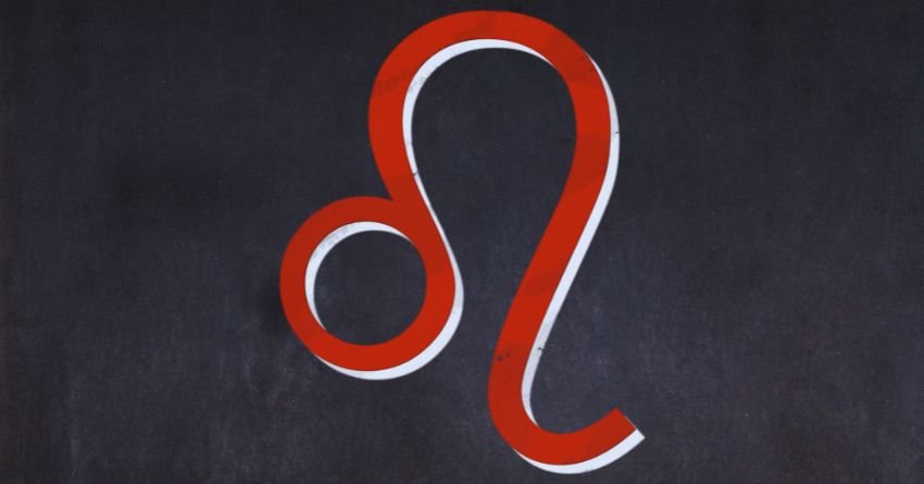 Leo Red Zodiac Symbol Leo personality traits bold red lion zodiac symbol