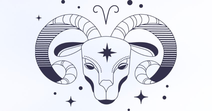 Aries brutal truth zodiac sign illustration