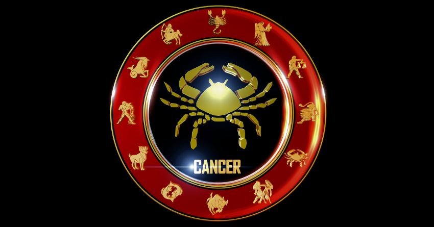 Cancer zodiac sign symbol in astrology wheel Cancer personality traits and emotions