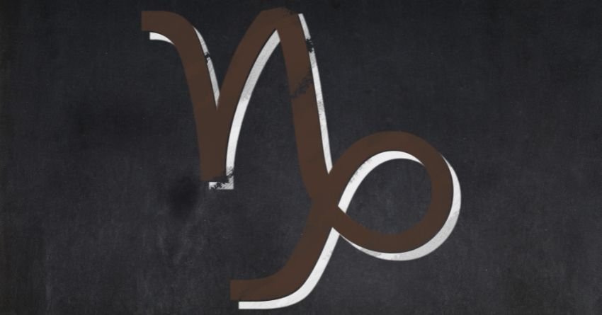 Capricorn zodiac symbol minimal design Capricorn personality traits discipline and ambition