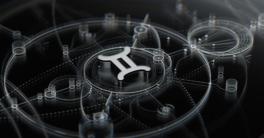 Gemini zodiac sign futuristic astrology circle Gemini personality facts traits