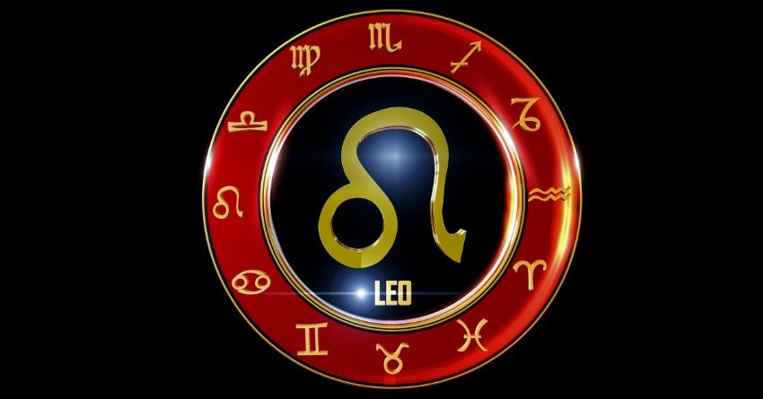 Leo zodiac symbol in astrology wheel Leo personality traits confidence and leadership