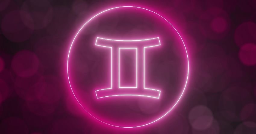Taurus zodiac sign neon symbol pink background Taurus personality traits