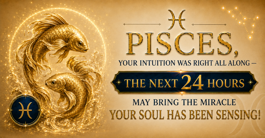 Pisces, Your Intuition Was Right All Along — The Next 24 Hours May Bring the Miracle Your Soul Has Been Sensing!
