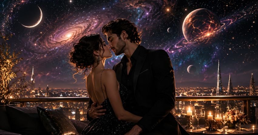 Gemini compatibility couple in love