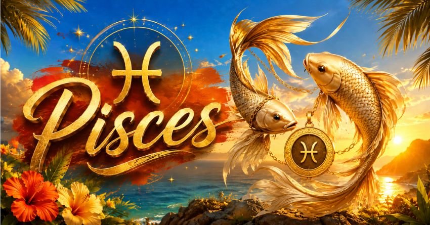Pisces June 2026 Horoscope Pisces June 2026 horoscope - golden fish zodiac sign illustration