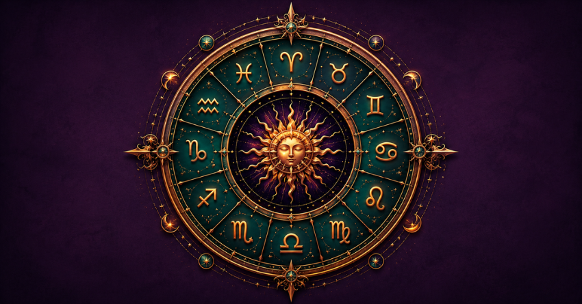 The One Thing About to Change for Every Zodiac Sign celestial zodiac wheel fantasy astrology illustration
