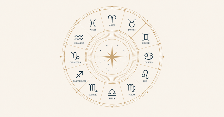 Daily Horoscope for June 24, 2026: Your Zodiac Sign's Guidance for Today zodiac wheel illustration in mystical astrology style with celestial symbols and soft cosmic background.