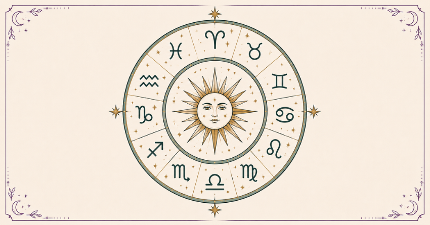 These Zodiac Signs Are About to Enter Their Lucky Era horoscope zodiac wheel astrology prediction for Aries Cancer Sagittarius and Pisces