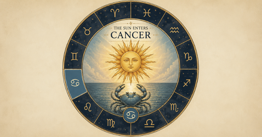 The Sun Has Entered Cancer What It Means for Every Zodiac Sign horoscope Cancer season zodiac wheel astrology