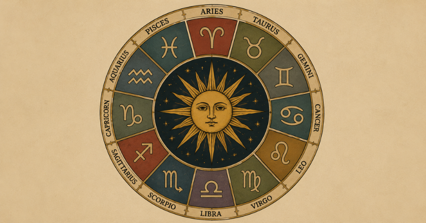 Daily Horoscope for June 23, 2026: What the Universe Wants You to Know Today zodiac wheel illustration