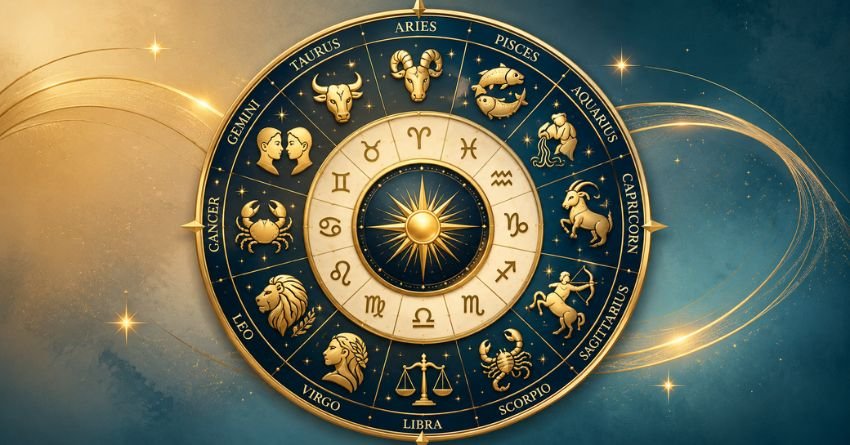 The One Thing Each Zodiac Sign Needs to Let Go of Before July 2026 horoscope zodiac wheel illustration