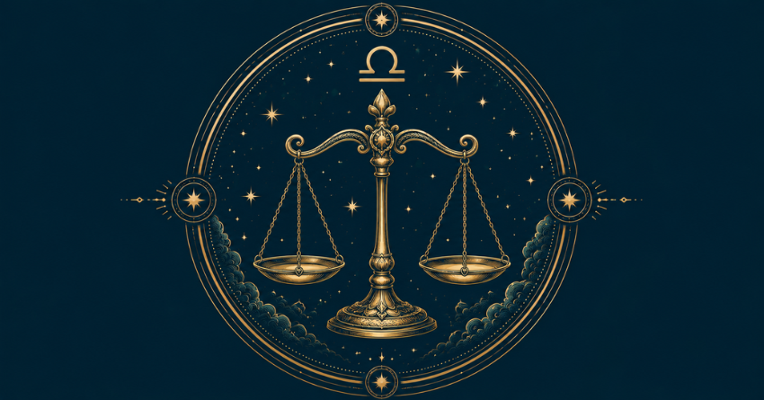 The 3 Zodiac Signs Most Likely to Make Libra Happy zodiac scales illustration