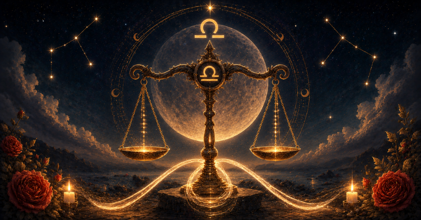 What Libra Needs to Know About Their Soulmate zodiac scales soulmate connection astrology banner