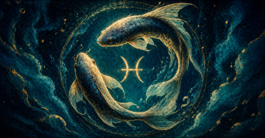 3 Zodiac Signs Pisces Has the Strongest Chemistry With mystical Pisces illustration