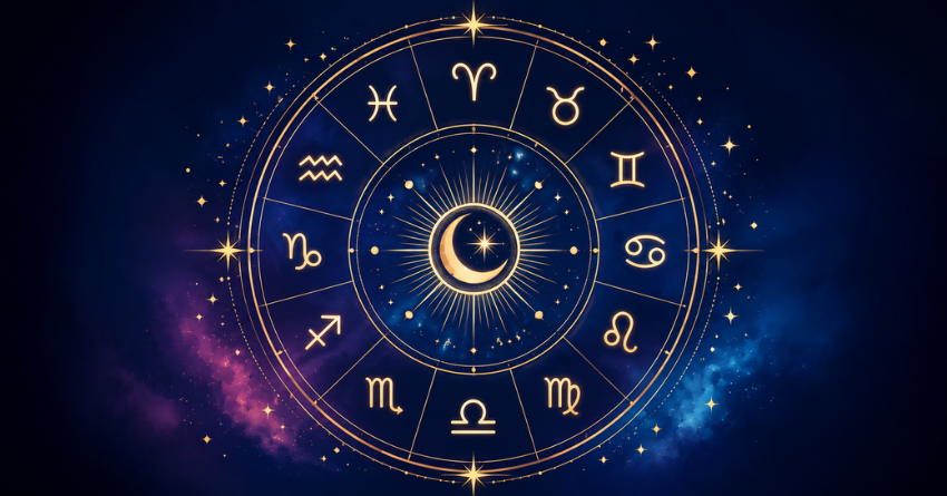 Daily Horoscope for June 27, 2026: What the Cosmos Is Telling You Today zodiac wheel illustration