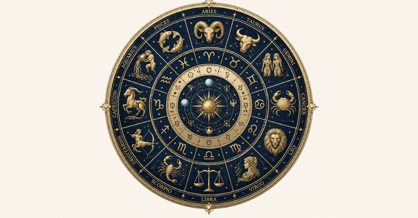 The Truth May Finally Come Out for These Zodiac Signs astrology wheel and zodiac symbols