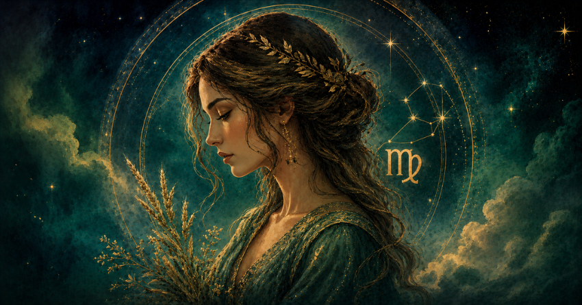 3 Zodiac Signs Virgo Has the Strongest Chemistry With mystical Virgo illustration