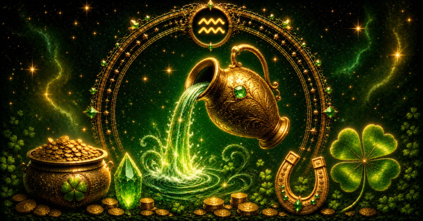 3 Signs That Aquarius Is About to Get Lucky