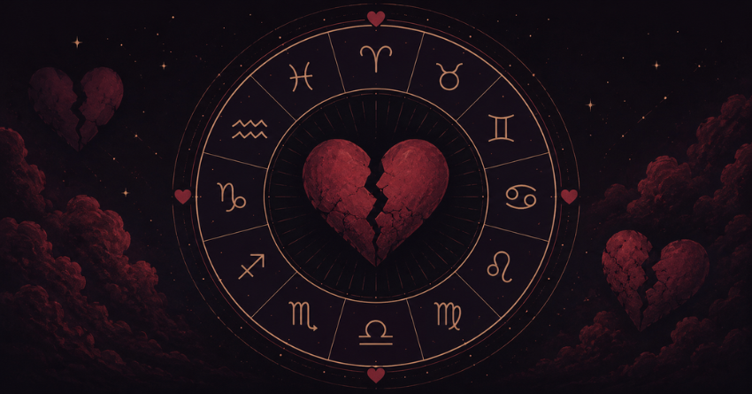 These 4 Zodiac Signs Are Most Likely to Get Heartbroken This July