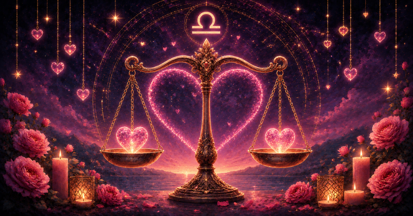 3 Zodiac Signs Most Likely to Have a Crush on Libra illustration