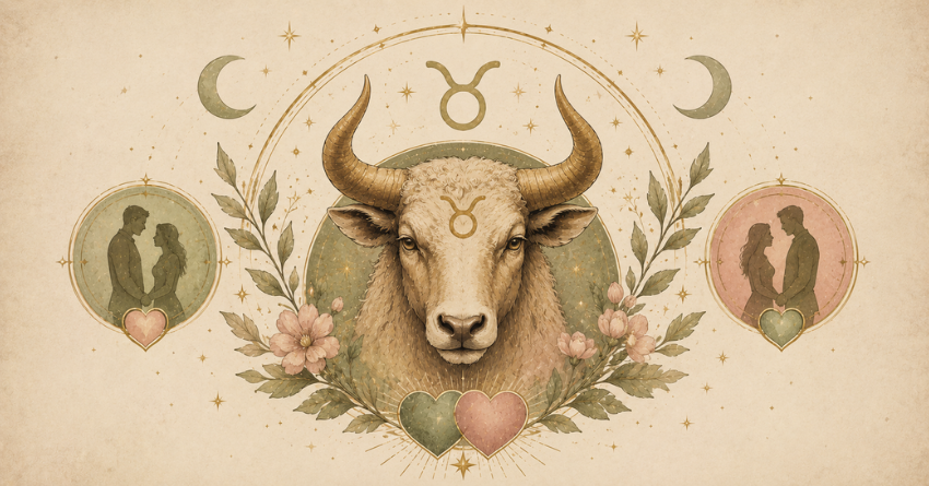 3 Zodiac Signs Taurus Is Most Compatible With featuring Taurus zodiac illustration